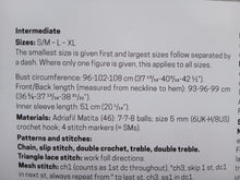 Load image into Gallery viewer, "Cefalu" crochet pattern by Adriafil