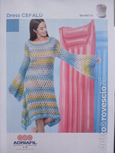Load image into Gallery viewer, "Cefalu" crochet pattern by Adriafil