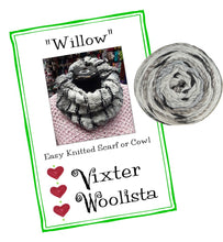 Load image into Gallery viewer, "Willow" easy knit kit by Vixter Woolista SPECIAL OFFER