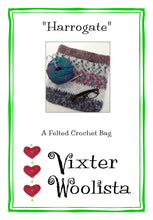 Load image into Gallery viewer, "Harrogate - V2" - crochet bag pattern