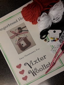 Knit Kit - "Gingerbread House" mini make by Vixter Woolista