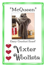 Load image into Gallery viewer, "McQueen" - crochet pattern by Vixter Woolista