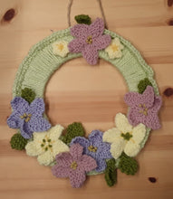 Load image into Gallery viewer, Spring Wreath - knitting pattern by Vixter Woolista
