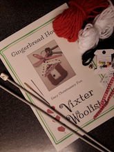 Load image into Gallery viewer, Knit Kit - &quot;Gingerbread House&quot; mini make by Vixter Woolista
