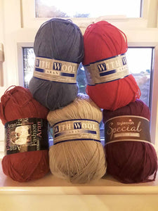 Assorted 400g Aran Yarn - SPECIALOFFER