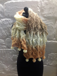 "Clarissa" - lace knitting pattern by Vixter Woolista