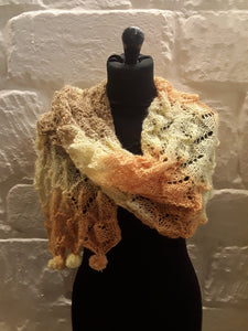 "Clarissa" - lace knitting pattern by Vixter Woolista