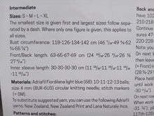 Load image into Gallery viewer, &quot;Hydrangea&quot; knitting pattern by Adriafil
