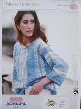 Load image into Gallery viewer, &quot;Hydrangea&quot; knitting pattern by Adriafil
