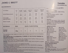 Load image into Gallery viewer, JB901 - knitting pattern by James C Brett
