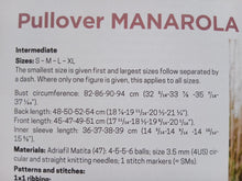 Load image into Gallery viewer, &quot;Manarola&quot; - knitting pattern by Adriafil (including special offer)
