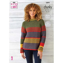 Load image into Gallery viewer, 5891 - Knitting Pattern by King Cole
