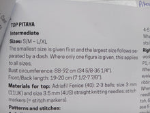 Load image into Gallery viewer, &quot;Pitaya&quot; - knitting pattern by Adriafil
