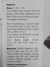 Load image into Gallery viewer, &quot;Rinascimento&quot; - knitting pattern by Adriafil (including a special offer)
