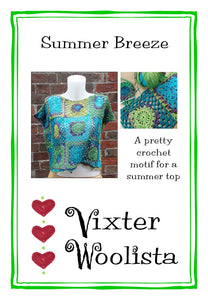 "Summer Breeze" crochet pattern by Vixter Woolista