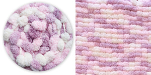 Munchkin blanket - knitting workshop Tuesday 12th August 2025