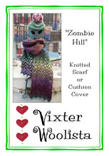 Load image into Gallery viewer, &quot;Zombie Hill&quot; knitting pattern by Vixter Woolista
