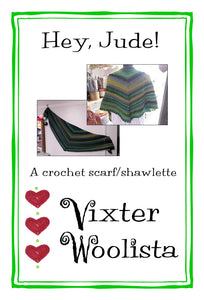 "Hey Jude" crochet pattern by Vixter Woolista