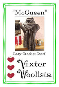 "McQueen" - crochet pattern by Vixter Woolista